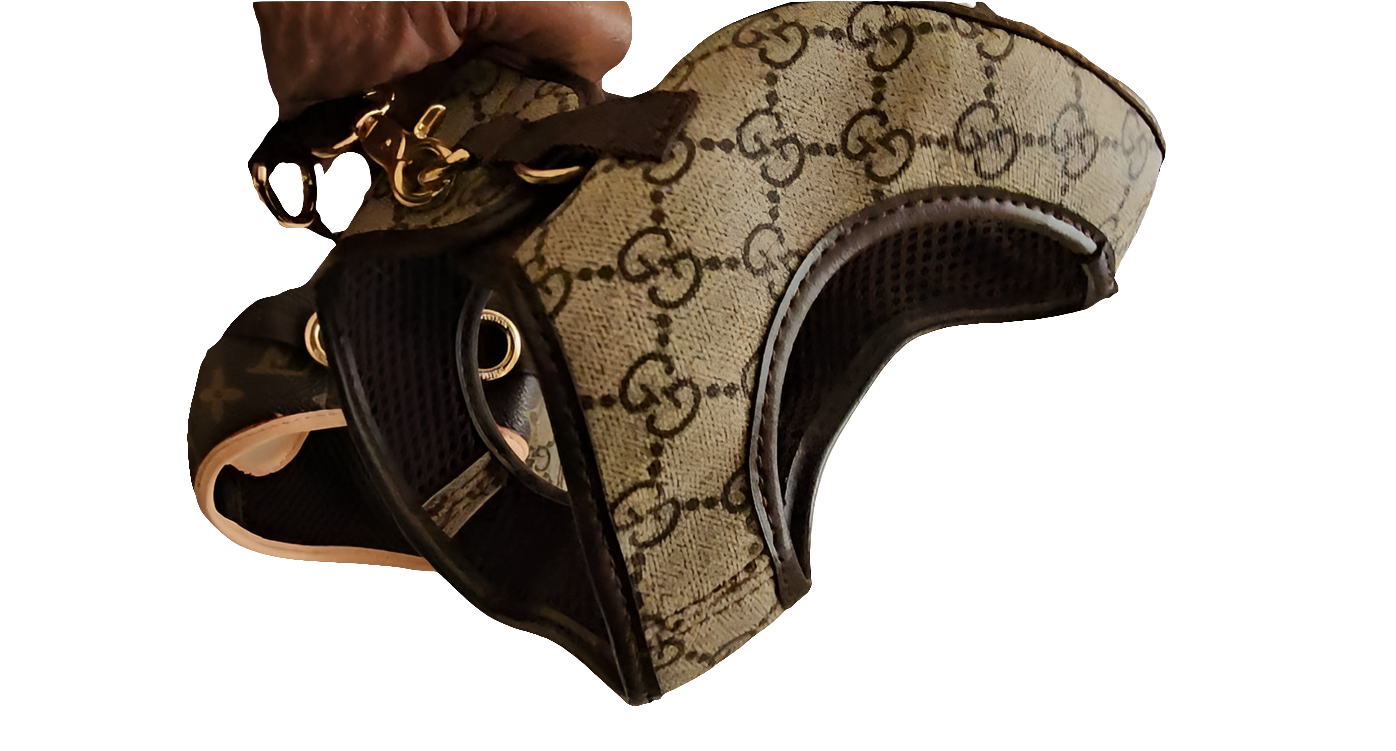 Designer Dog/Cat Harness with Lead Set Size Small and Xtra Small