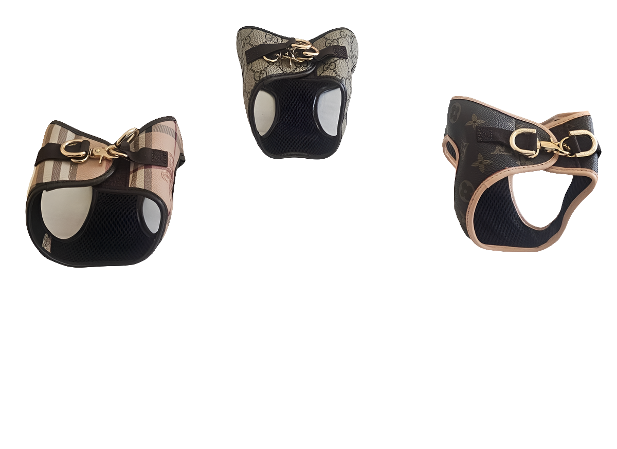 Designer Dog/Cat Harness with Lead Set Size Small and Xtra Small